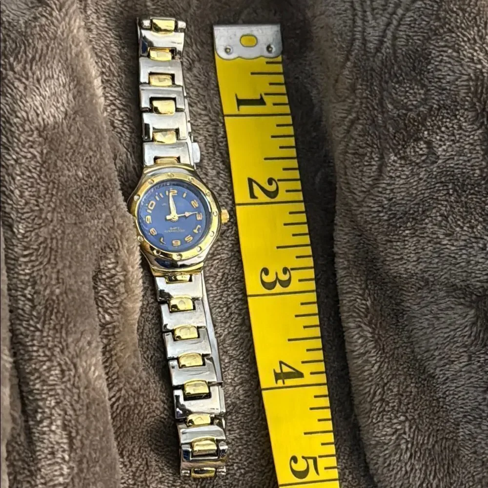 Two-Tone Silver Gold Watch - Picture 6 of 7